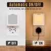 LQWELL LED Steckdosenleuchte Nachtlicht Steckdose Faltbar mit Dämmerungssensor, LED fest integriert, Nachtlampe Einstellbare Helligkeit, Automatisch Steckdosenlicht, Orientierungslicht Warmweiß, Bewegungsmelder, 1/2/3 Stück LED Nachtlicht Kinder Bild 3