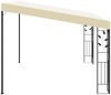 vidaXL Wand-Pavillon 4x3x2,5 m Cremeweiß 47998 Bild 4