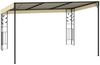 vidaXL Wand-Pavillon 4x3x2,5 m Cremeweiß 47998 Bild 3
