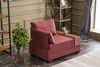 1-Sitzer-Sofa, 'Fly', 80 x 75 x 100, Weinrot Bild 2