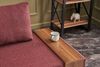 1-Sitzer-Sofa, 'Fly', 80 x 75 x 100, Weinrot Bild 3