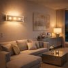 Elegante LED Wandlampe aus Aluminium Bild 2