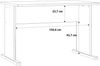 Schreibtisch >TEMPRA2< in Artisan Eiche Dekor - 108x72x72cm (B/H/T) Bild 5