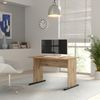 Schreibtisch >TEMPRA2< in Artisan Eiche Dekor - 108x72x72cm (B/H/T) Bild 2