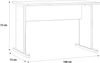 Schreibtisch >TEMPRA2< in Artisan Eiche Dekor - 108x72x72cm (B/H/T) Bild 4