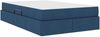 vidaXL Aufbewahrungsbett mit Matratze Blau 120 x 190 cm Polyester 3399651 Bild 5