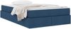 vidaXL Aufbewahrungsbett mit Matratze Blau 120 x 190 cm Polyester 3399651 Bild 3