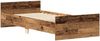 vidaXL Bettgestell mit Kopfteil Altholz 80 x 200 cm Holzwerkstoff 8009030 Bild 2