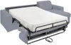Vente-unique - CALITO Sofa Stoff Grau - B 223 cm152 cm x H 90 cm x L 278 cm Bild 4