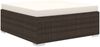vidaXL 8-tlg. Garten-Lounge-Set mit Auflagen Poly Rattan Braun 48315 Bild 4