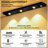 Lapalife LED Unterbauleuchte Dimmbar Schrankbeleuchtung mit Bewegungsmelder, 3 Farbtemperaturen, Magnetisch, Wiederaufladbar für Küche Schlafzimmer Kleiderschrank Bild 3
