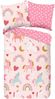 Good Morning Biber Bettwäsche 135 X 200 cm + 1 x 80 X 80 cm Unicorn Pink Bild 4