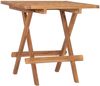 vidaXL 3-tlg. Garten-Essgruppe mit Kissen Klappbar Massivholz Teak 3063207 Bild 4