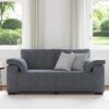 vidaXL Zweisitzer-Sofa Dunkelgrau 180x77x82 cm Samt 4105268 Bild 3