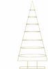 vidaXL Metall Weihnachtsbaum Gold 209 cm Pulverbeschichteter Stahl 42019156 Bild 5