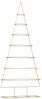 vidaXL Metall Weihnachtsbaum Gold 209 cm Pulverbeschichteter Stahl 42019156 Bild 2