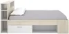 Vente-unique - LEANDRE Bett Holz, Platte BeigeWeiß - B 189,5 cm x H 95 cm x L 228,5 cm Bild 5