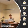 FIVMEN LED Pendelleuchte Moderne Hängelampe Höhenverstellbar, Kücheninsel Leuchten Acryl Bild 3