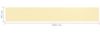 vidaXL Balkon-Sichtschutz Beige 90x600 cm HDPE 310915 Bild 5