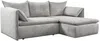 Vente-unique - Ecksofa mit Schlaffunktion - Ecke Rechts - Cord - Hellgrau - TEODORA Bild 2