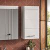 Badschrank Luna Weiß 37 x 77 cm Vicco Bild 3
