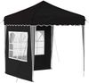 vidaXL Pop-up Partyzelt 195 x 195 x 245 cm Schwarz Oxford-Stoff 42019733 Bild 2