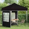 vidaXL Pop-up Partyzelt 195 x 195 x 245 cm Schwarz Oxford-Stoff 42019733 Bild 3