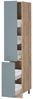 Apothekerschrank R-Line Blau-Grau 30 cm Vicco Bild 4
