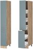 Apothekerschrank R-Line Blau-Grau 30 cm Vicco Bild 5