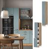 Apothekerschrank R-Line Blau-Grau 30 cm Vicco Bild 2