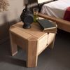 Marior HOME 'LOFT' Nachttisch, Buchenholz, Natürlich, Mit Schublade Bild 4