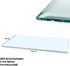HOOZ Tischplatte Glasplatte ESG Klarglas 6 mm – Tischplatte Kaminschutz, viele Größen (1 St) Bild 2