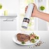 GOURMETmaxx Salz- & Pfeffermühle 2-tlg. 6V schwarz/weiß mit LED-Licht Bild 3