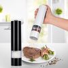 GOURMETmaxx Salz- & Pfeffermühle 2-tlg. 6V schwarz/weiß mit LED-Licht Bild 4