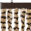 vidaXL Fliegenvorhang Beige und Braun 100x200 cm Chenille 377389 Bild 4