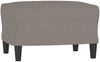 vidaXL 3-Sitzer-Sofa mit Hocker Taupe 180 cm Stoff 3201142 Bild 5