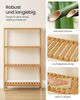 SONGMICS Badezimmerregal, Bambus natur, 60 x 26 x 100 cm Bild 4