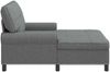 vidaXL Lounge-Liege mit Kissen Dunkelgrau 91 x 157 x 91 cm Stoff 42022931 Bild 5