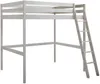 Vente-unique - GEDEON Bett Holz, Platte Weiß - B 203,5 cm x H 196,8 cm x L 198 cm Bild 3