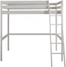 Vente-unique - GEDEON Bett Holz, Platte Weiß - B 203,5 cm x H 196,8 cm x L 198 cm Bild 5