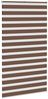 vidaXL Doppelrollo Braun 125x230 cm Stoffbreite 120,9 cm Polyester 4014396 Bild 3