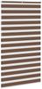 vidaXL Doppelrollo Braun 125x230 cm Stoffbreite 120,9 cm Polyester 4014396 Bild 4