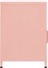 vidaXL Nachttische 2 Stk. Rosa 35x35x51 cm Stahl 3095218 Bild 4