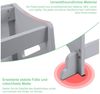 YOLEO Kinderstuhl 2 in 1 Lernturm Kinder Tritthocker mit Sicherheitsstange Bild 3