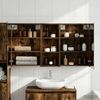vidaXL Badezimmerschrank-Set 3 pcs 130 x 14,5 x 70 cm Holzwerkstoff 3403764 Bild 4