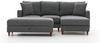 Ecksofa, 'Eva', 82 x 195 x 210, Grau Bild 5