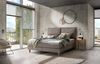 Bonita Boxspringbett grau Eiche MassivholzPolyester/Polyamid/Viskose 203cm x 192cm x 128cm Bild 2