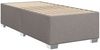 vidaXL Bettgestell ohne Matratze Taupe 100x200 cm Stoff 3284454 Bild 3