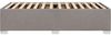 vidaXL Bettgestell ohne Matratze Taupe 100x200 cm Stoff 3284454 Bild 5