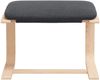 vidaXL Relaxsessel mit Hocker Dunkelgrau Stoff 3154897 Bild 4